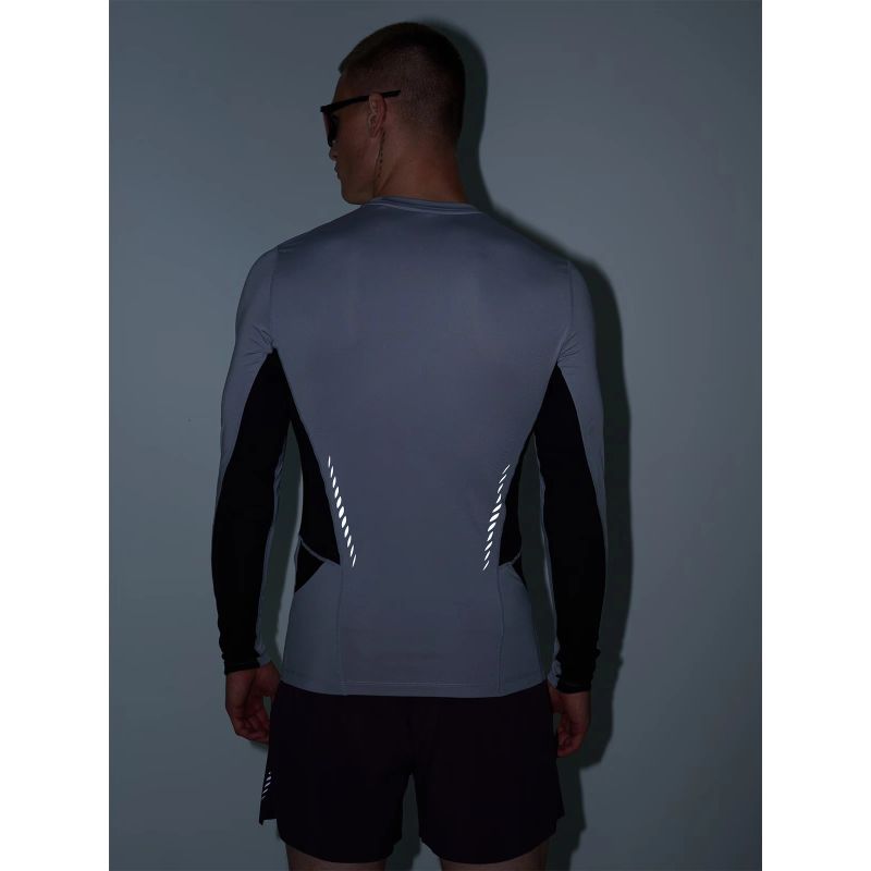 Men's quick-drying running longsleeve 4F 4FWAW24TFLOM252-27S *Kategoria tymczasowa Your Sports Performance