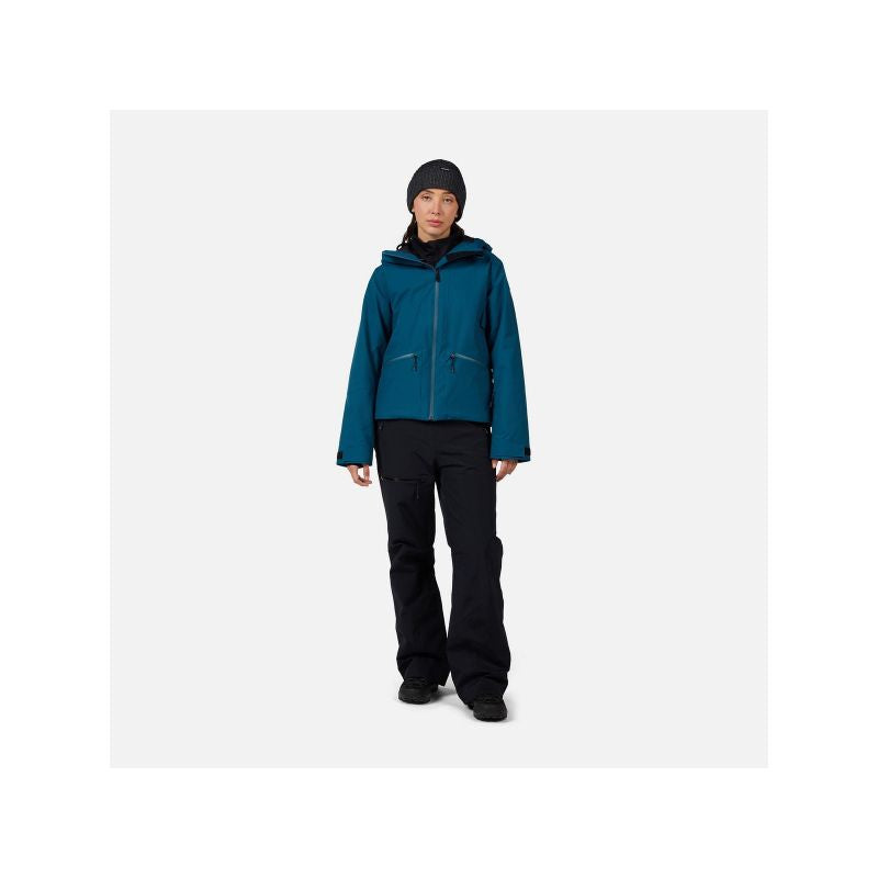 Women’s ROSSIGNOL W ROCHRUN INSULATED JKT Ski Jacket, Blue