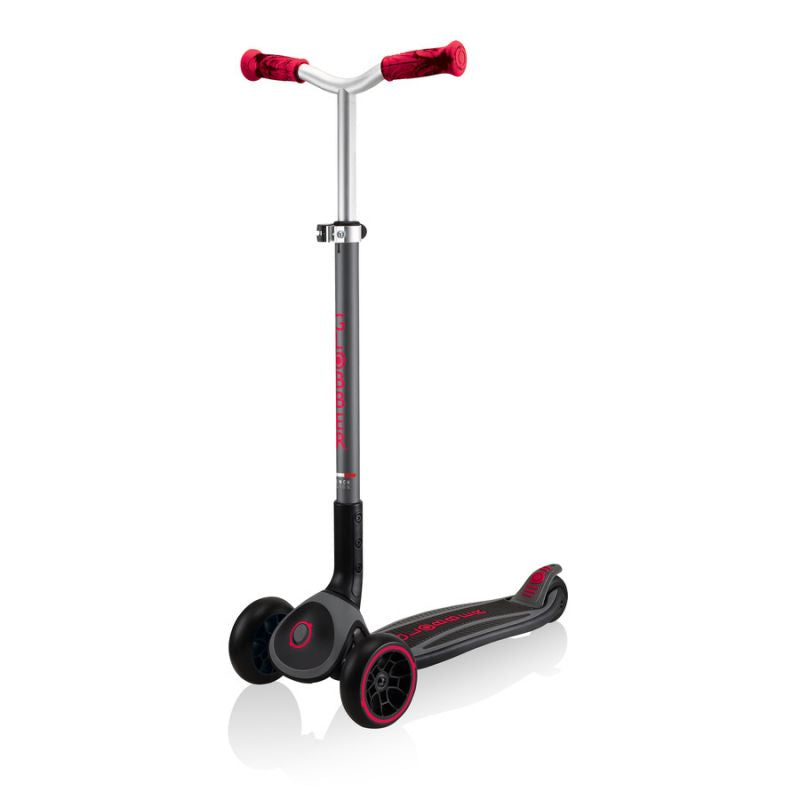Globber Master Prime 3-wheel scooter / Black - New Red 664-102 Accessories/Skating/Hulajnogi Your Sports Performance