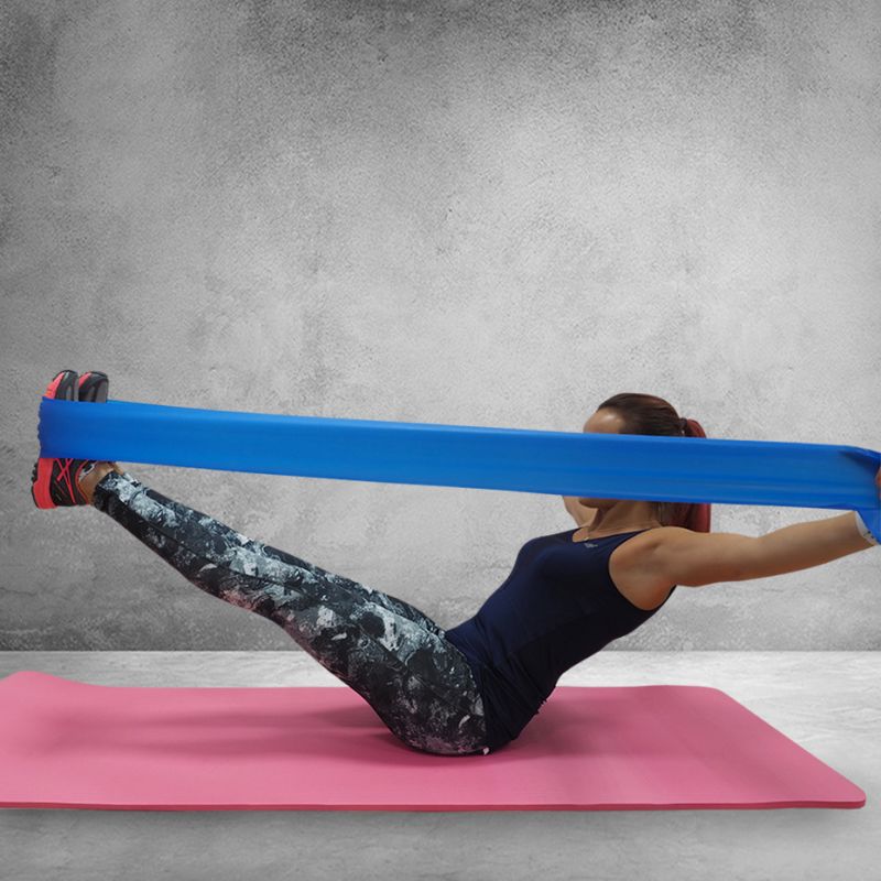 Fitness rubber PROFIT LONG MEDIUM 200x15x0.45cm blue DK 2227 Accessories/Training equipment Your Sports Performance