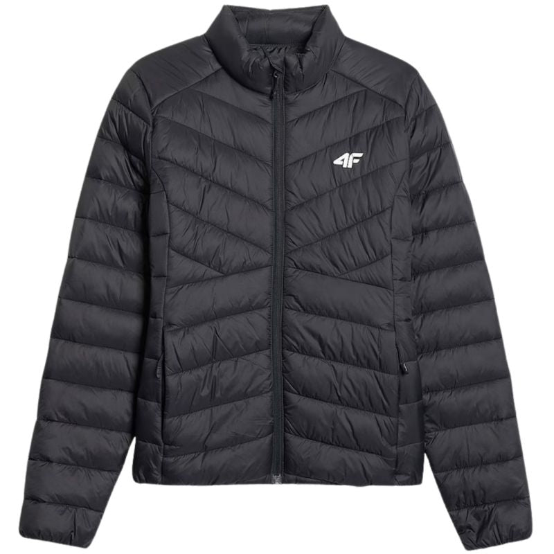 Women's jacket 4F F0855 deep black 4FWSS26TDJAF0855 20S