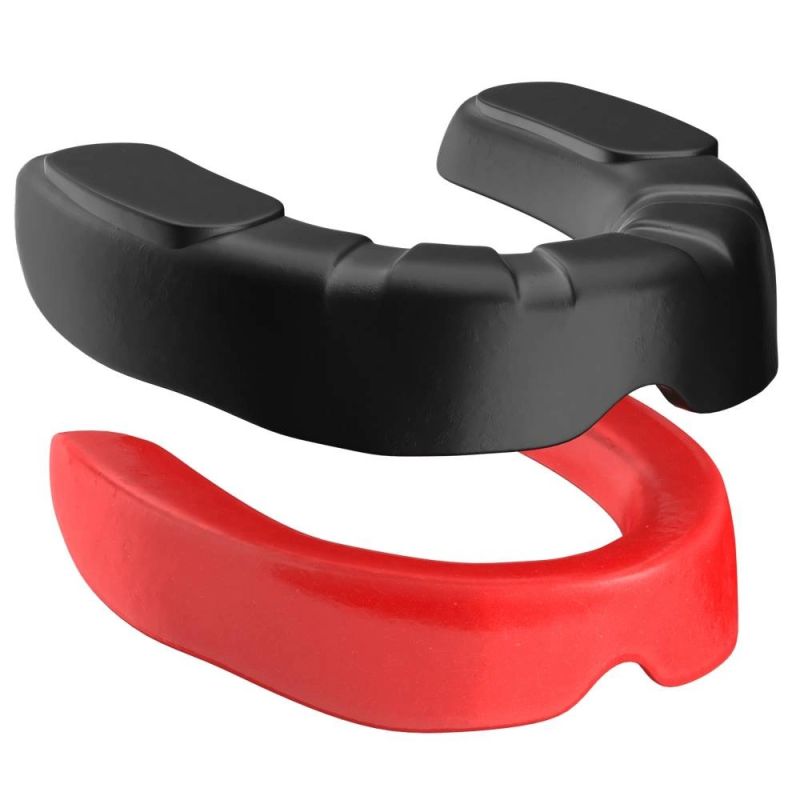 Gel Mouthguard + Box - Black and Red | GelTech ochraniacze zębów Your Sports Performance