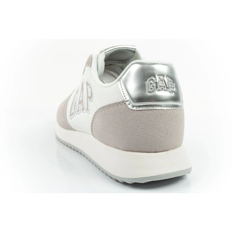 Gap women's sports shoes Nashville Arch Logo sneakers fashionable comfortable white beige Your Sports Performance