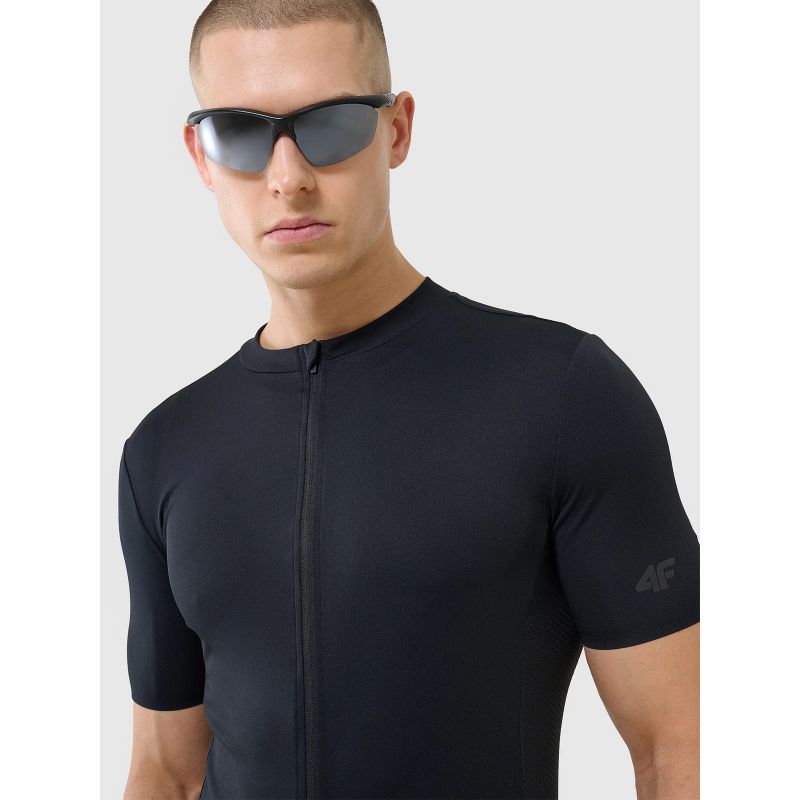 Men's cycling jersey with a zipper 4F 4FWSS25TFTSM1285-20S *Kategoria tymczasowa Your Sports Performance