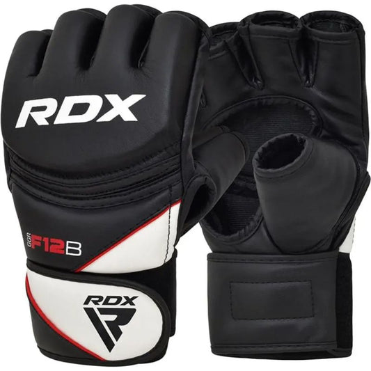 RDX F12B - MMA GLOVES BLACK S RDX - rękawice MMA Your Sports Performance