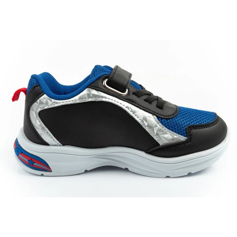 Leomil children's sports shoes Sonic sneakers light with velcro LED