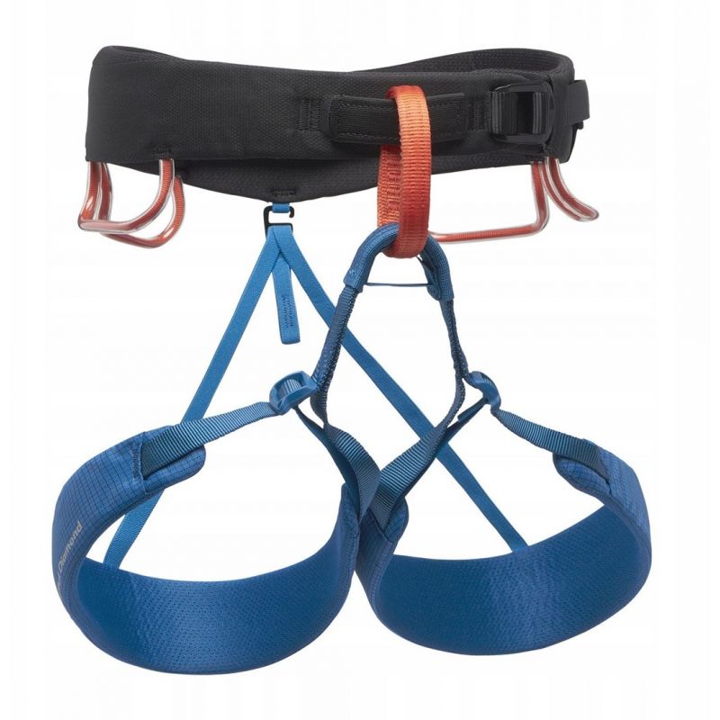Black Diamond M MOMENTUM HARNESS Kingfisher XL harness Import z Action/Wspinaczka/Uprzęże Your Sports Performance