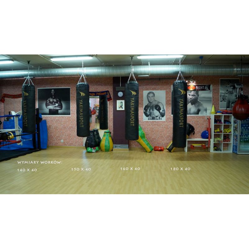 Punching bag - 130x35 cm Empty 100470 Accessories/Martial arts equipment/Worki bokserskie Your Sports Performance