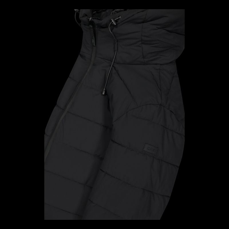 CMP men's winter sports jacket with hood, insulated, black (34K0167/U901) CMP