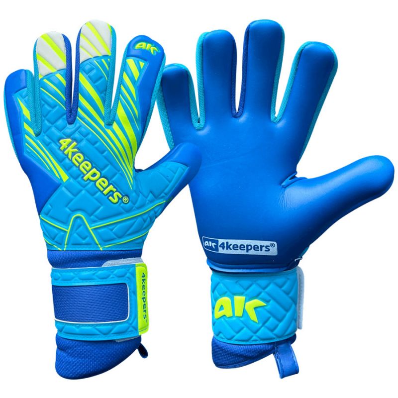 4Keepers Soft Azur NC Jr S929233 goalkeeper gloves Accessories/Gloves/4keepers Your Sports Performance