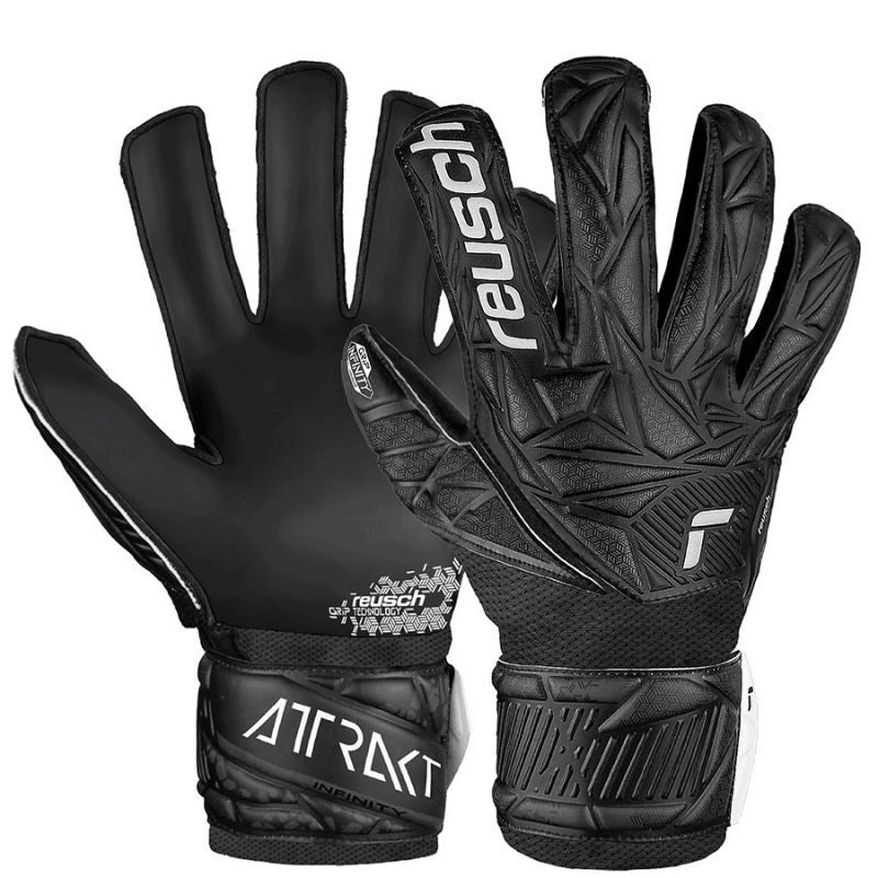 Reusch Attrakt Infinity Jr 54 72 715 7700 goalkeeper gloves Accessories/Gloves Your Sports Performance