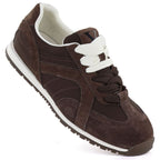 Women's brown suede leather shoes Vinceza 86427 Vinceza