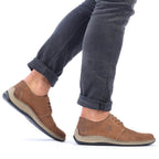 Rieker M RKR528 brown openwork leather shoes Footwear/Lifestyle Your Sports Performance
