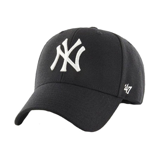 47 Brand New York Yankees MVP Cap B-MVPSP17WBP-BK czarne One size Clothing/Lifestyle Your Sports Performance
