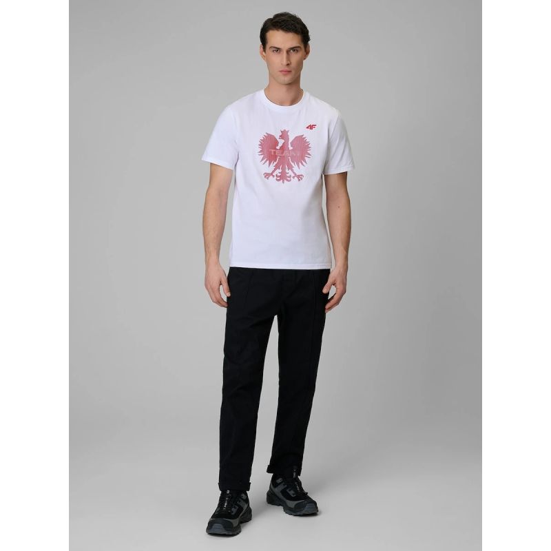 Men's fan t-shirt 4F 4FRSS26TTSHM4201-10S
