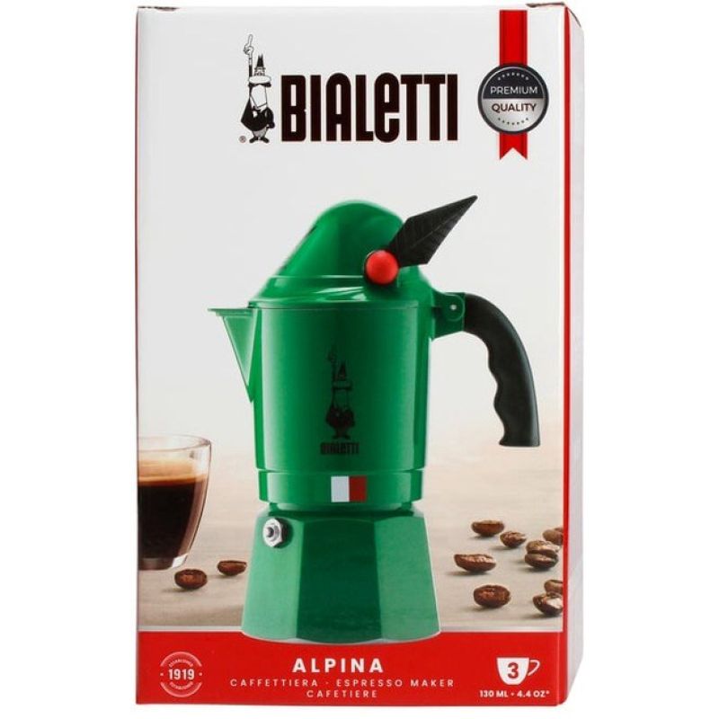 Bialetti Moka Express Alpina 3tz Coffee Maker AGD - Produkty/Zaparzacze i kawiarki Your Sports Performance