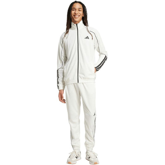 Men's adidas 3-Stripes tracksuit white and black JX5527 In preparation Adidas