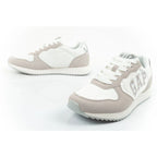 Gap women's sports shoes Nashville Arch Logo sneakers fashionable comfortable white beige Your Sports Performance