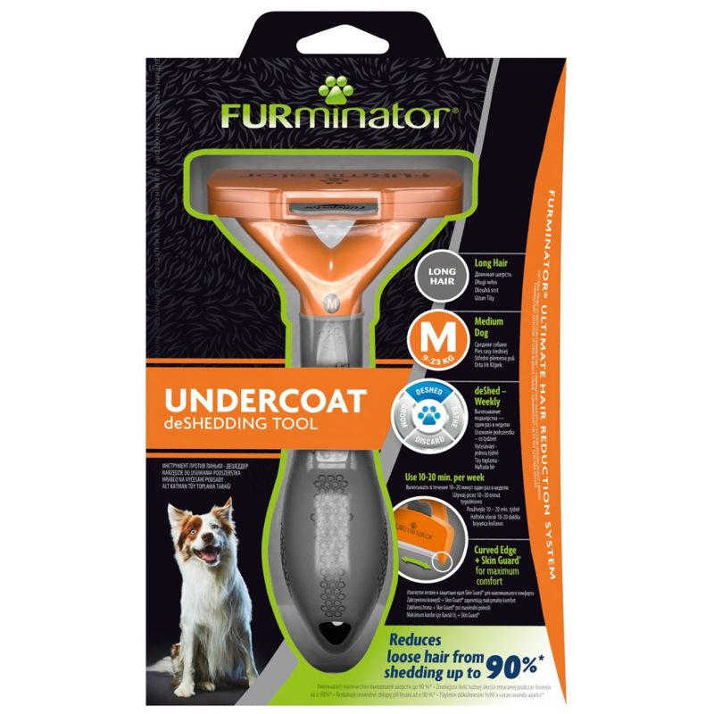 FURminator - furminator for long-haired dogs - M Dla psa/Pielęgnacja (dla psów) Your Sports Performance