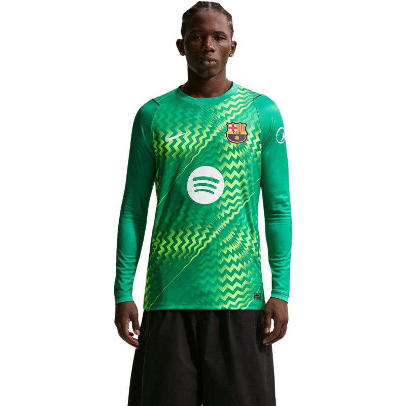 Nike FC Barcelona Stadium Goalkeeper2026/27 Men's Jersey Green II1997 324