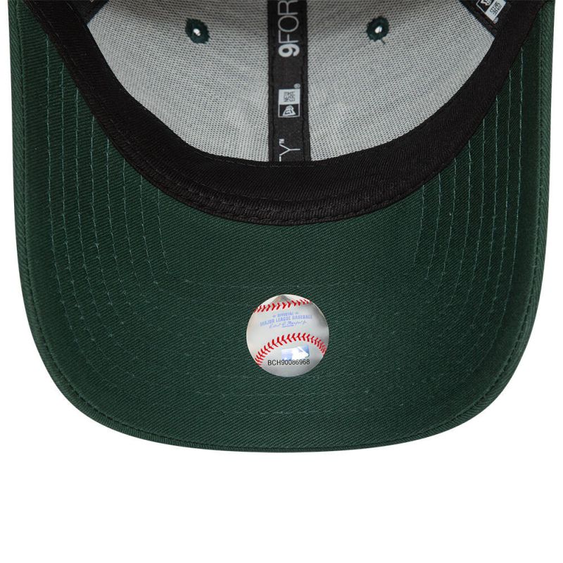 New Era 9FORTY League Essential MLB NY New York Yankees Cap Green - 60471456