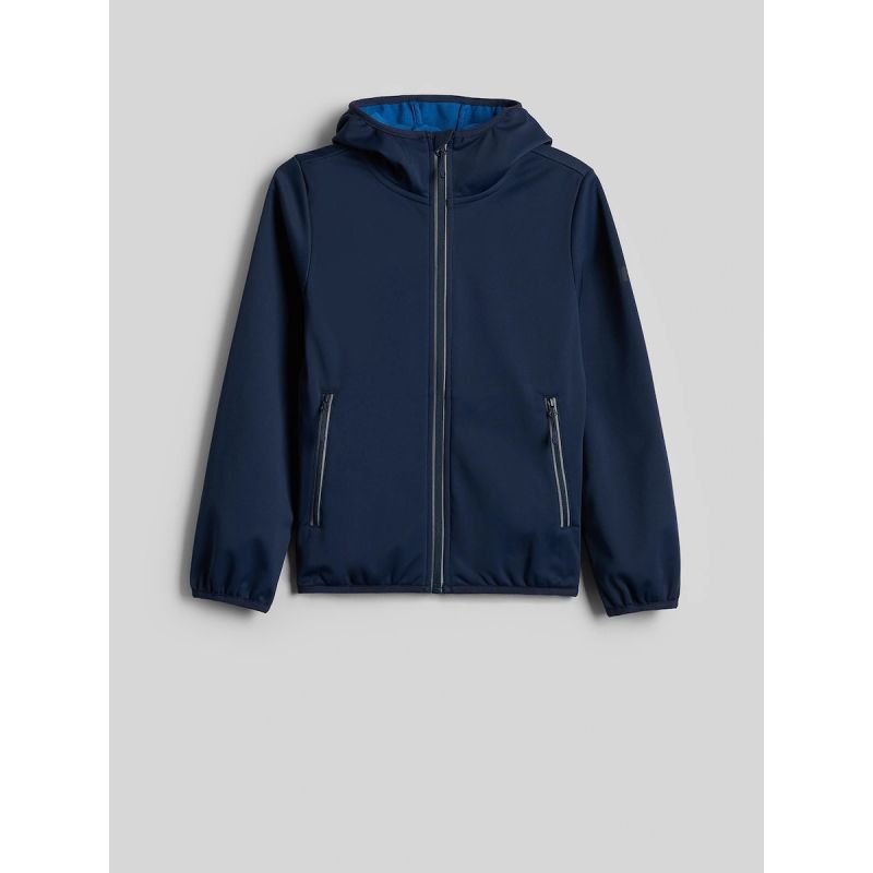 Softshell jacket, windproof membrane 5000, boys 4F 4FJRAW26TSOFM0741-31S