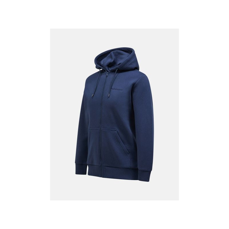 Peak Performance M Original Small Logo Zip Men's Sweatshirt Navy Blue
