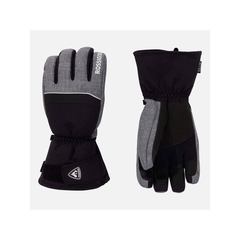 ROSSIGNOL TECH IMPR iTip men's ski gloves gray