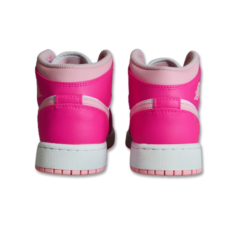 Air Jordan 1 Mid GS Fierce Pink Kids' Shoes - FD8780-116 Obuwie/Buty na co dzień Your Sports Performance