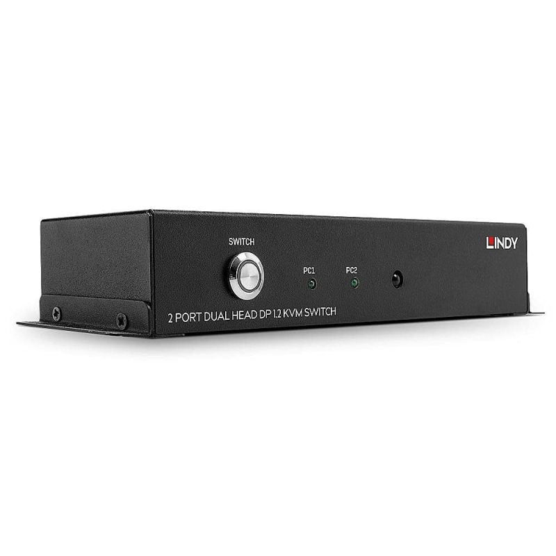 LINDY 2-Port Dual-Head DisplayPort 1.2 Switch Kable i adaptery/Kable DisplayPort Your Sports Performance