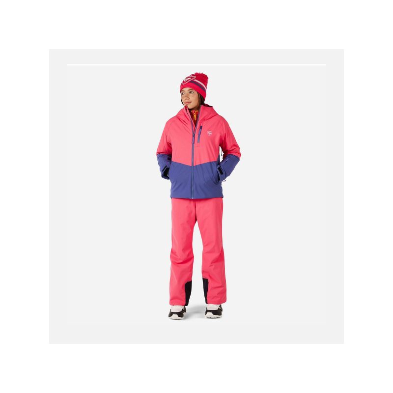 ROSSIGNOL Jr Wispile Jkt Blue Children's Ski Jacket