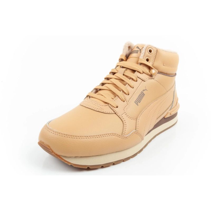 Puma ST Runner v4 Mid men's high-top sneakers brown Puma