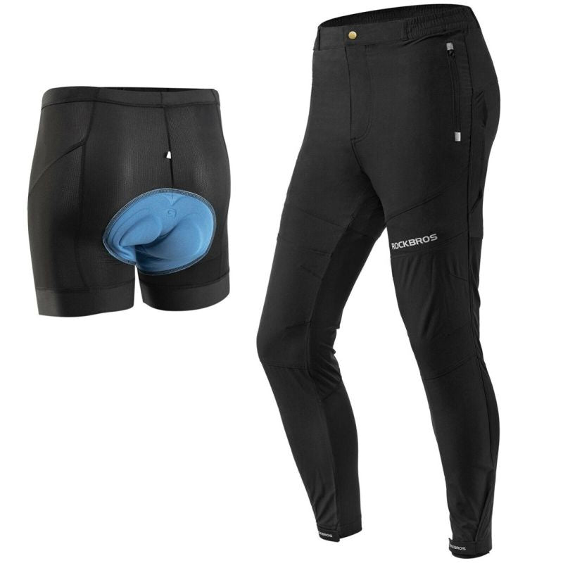 Rockbros Men's Cycling Pants YPK027 Black L Rockbros/Odzież Rowerowa/Spodnie Your Sports Performance