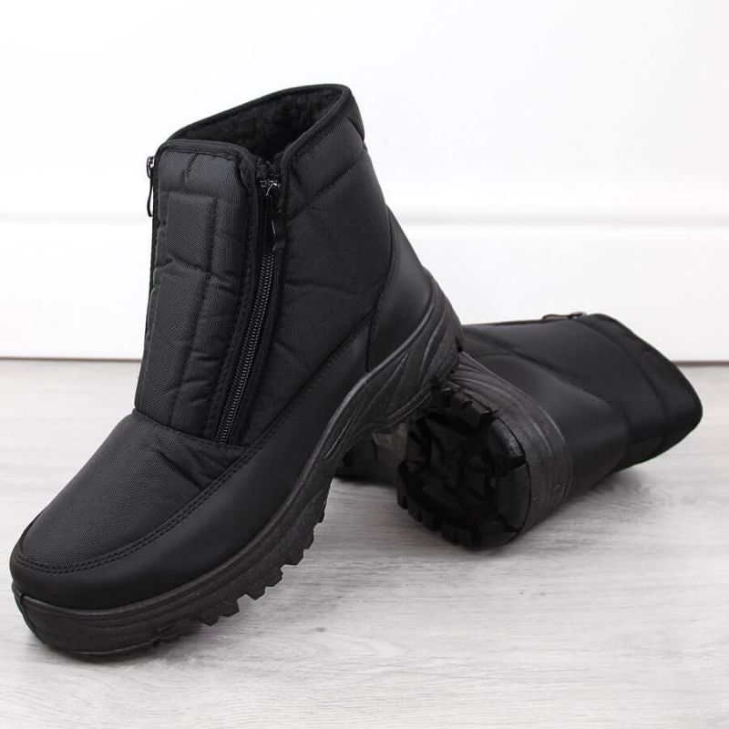 News M EVE439 black insulated snow boots Footwear/Outdoor/News Your Sports Performance