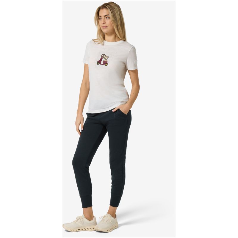 Women’s SUPER.NATURAL W Racing Dachshund Bio J Tee T-Shirt, white