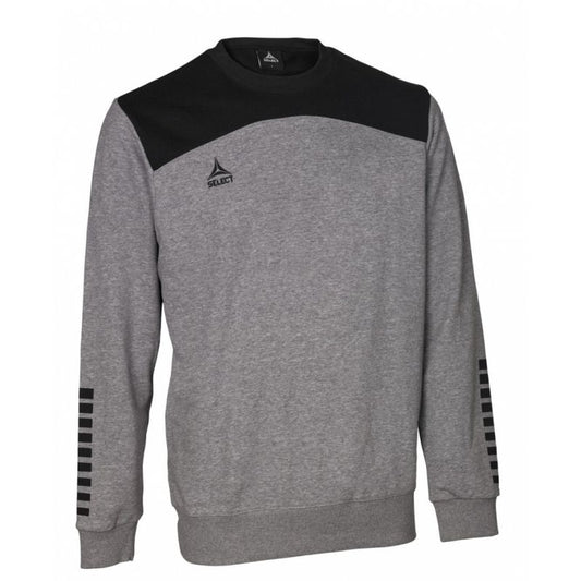 Select Oxford Sweat M T26-01787 sweatshirt grey/black Clothing/Football/Select Select