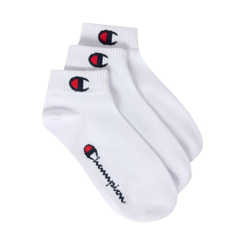 Champion 3pk Quarter Socks U20099 WW001 Clothing/Training/Socks/Unisex/Champion Your Sports Performance