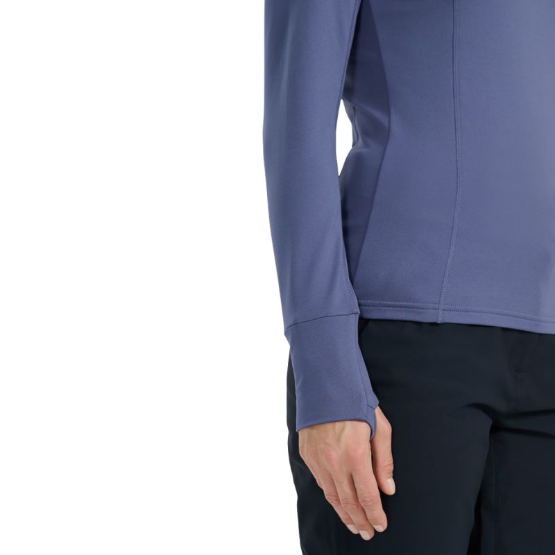 Women's thermal sweatshirt 4F F098 denim 4FWAW25UBRUF098 32S In preparation Your Sports Performance