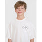 Boy's oversize T-shirt with print 4F 4FJRSS25TTSHM2640-11S *Kategoria tymczasowa Your Sports Performance