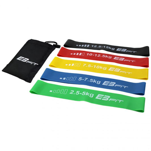 Fitness Crosfit mini Band 5in1 EB FIT 1028842 exercise band set Accessories/Training equipment Your Sports Performance