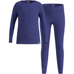 Thermal underwear - Odlo Set long MERINO 200 size 164cm Blue Odzież militarna/Bielizna termoaktywna Your Sports Performance