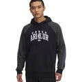 Men's Under Armour Rival Fleece Colorblock Hoodie Black 6003958 001 Clothing Your Sports Performance