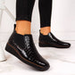 Rieker W R474 snakeskin leather ankle boots black Footwear/Lifestyle/Rieker Your Sports Performance