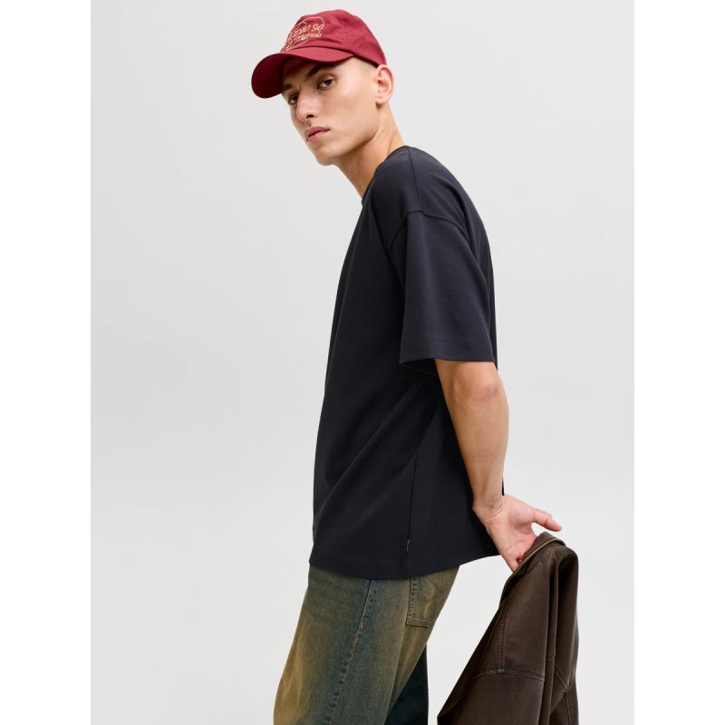 Jack&Jones men's t-shirt JJEBARRON TEE SS O-NECK NOOS 12298906 BLACK Jack&Jones