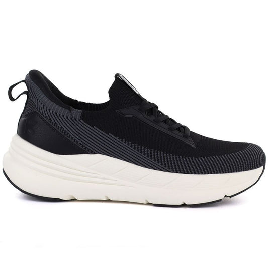 Women's black platform sneakers Kobbo Vinceza 102421 Kobbo