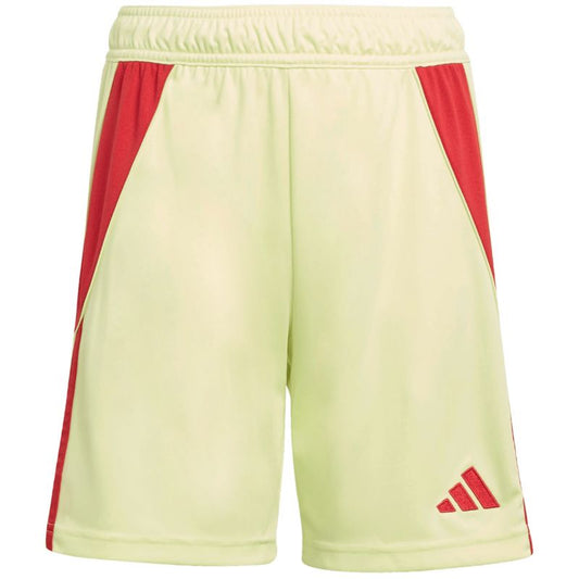 adidas Tiro 24 kids' shorts yellow and red JC6206 In preparation Adidas
