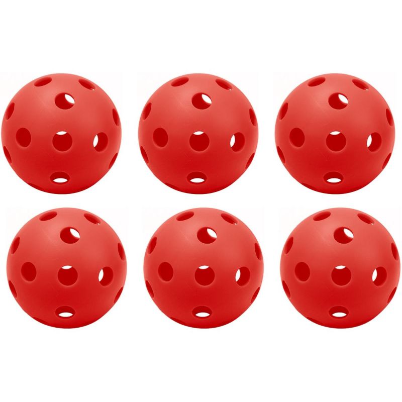 UNIHOC MATCH BALL RED ENERO 6 PCS Accessories Your Sports Performance