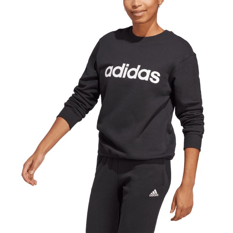 adidas Essentials Linear French Terry W sweatshirt IC6878 Clothing/Lifestyle/adidas Adidas