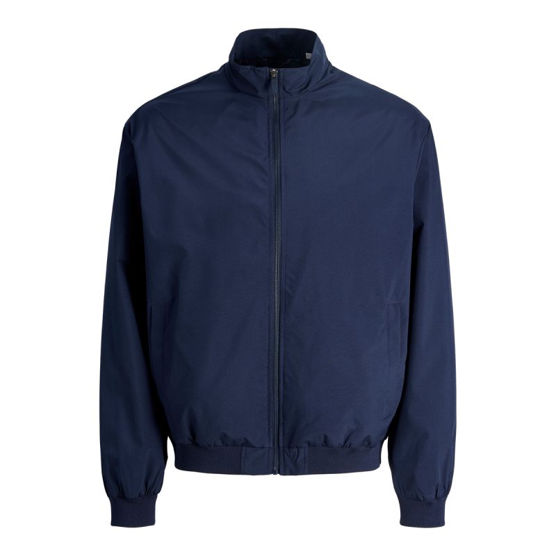 Jack&Jones Men's Bomber Jacket JJECHARGE STAND COLLAR BOMBER NOOS 12288895 NAVY BLAZER