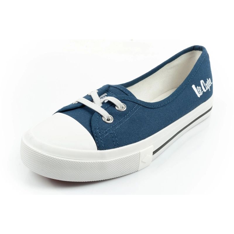 Lee Cooper shoes women's sneakers sporty blue slip-on ballet flats